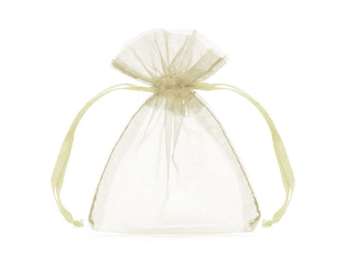 Picture of ORGANZA POUCHES CREAM 10CM